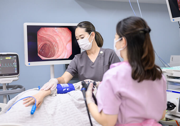 胃カメラ・大腸カメラの同日検査や当日検査にも対応