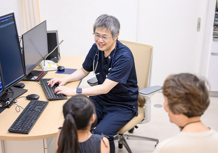 プライマリ・ケア認定医による幅広い健康相談に対応
